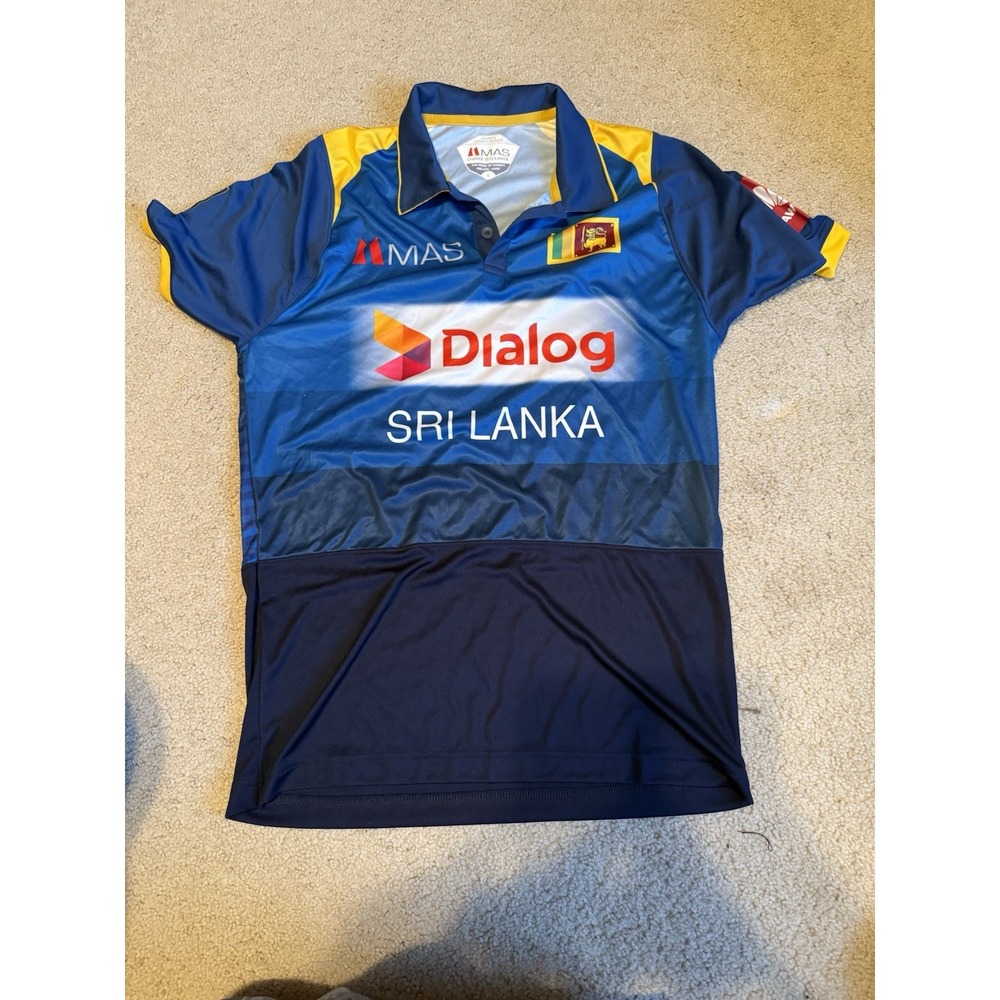 SRI LANKA NATIONAL CRICKET TEAM SHIRT JERSEY MAS CAMISETA MENS sz Large
